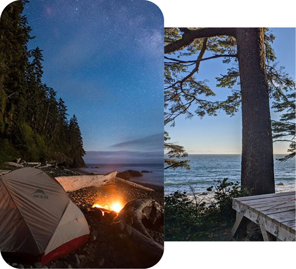 Popular things to do on Vancouver Island Camping
